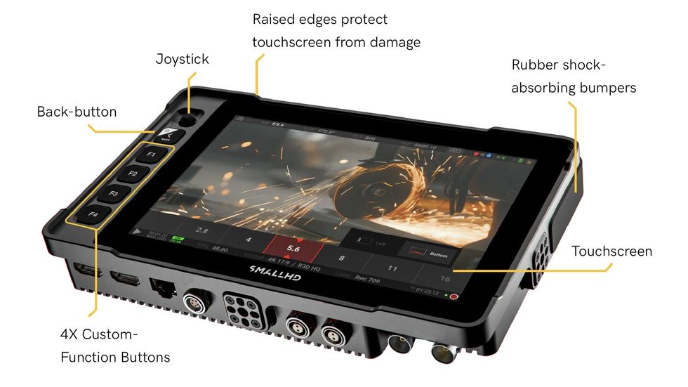 \u200bThe SmallHD ULTRA 7 front