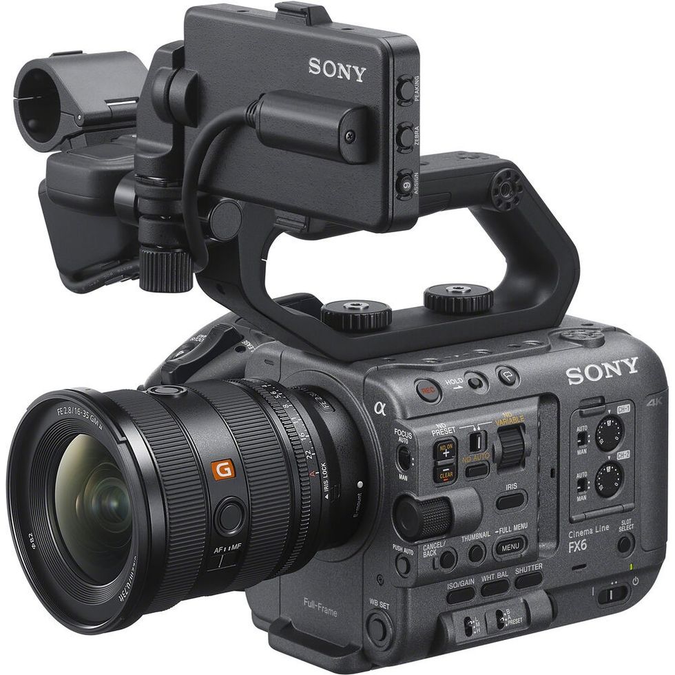 \u200bThe Sony FE 16-35mm F2.8 GM II on a Full-Frame camera