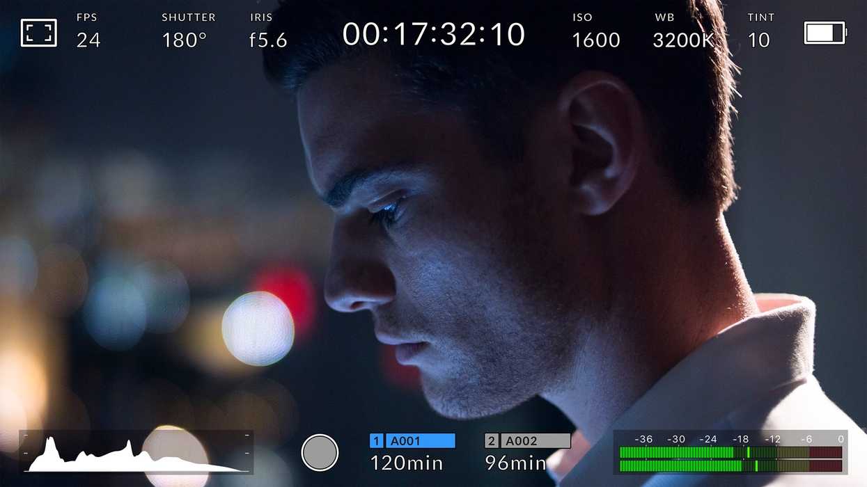 URSA Mini Heads Up Display