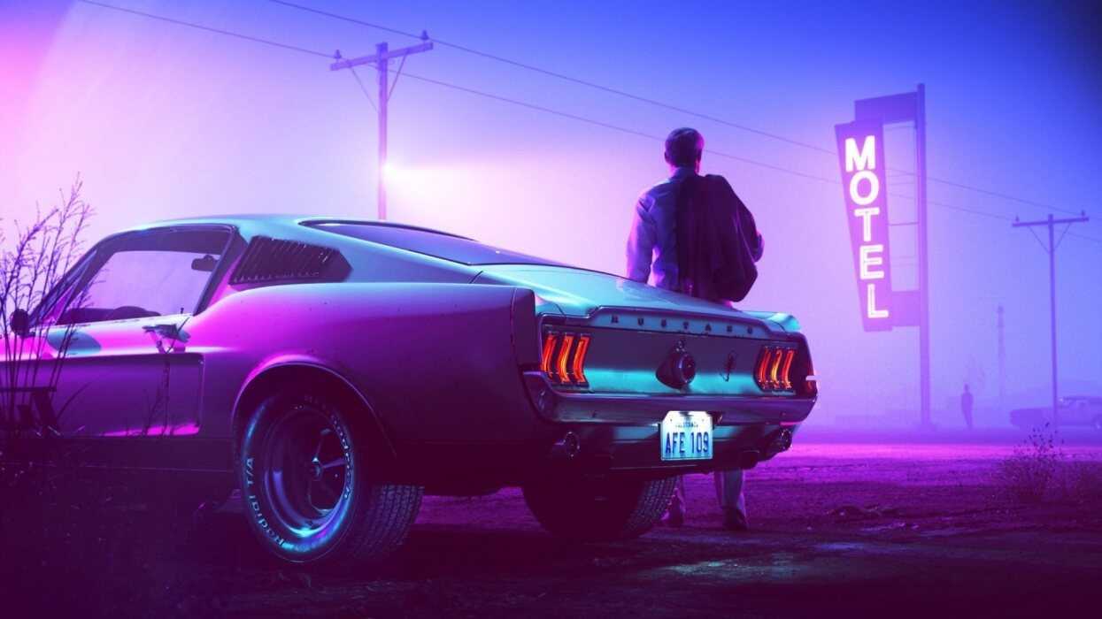 Use of monochromatic color palette in Drive (2011)