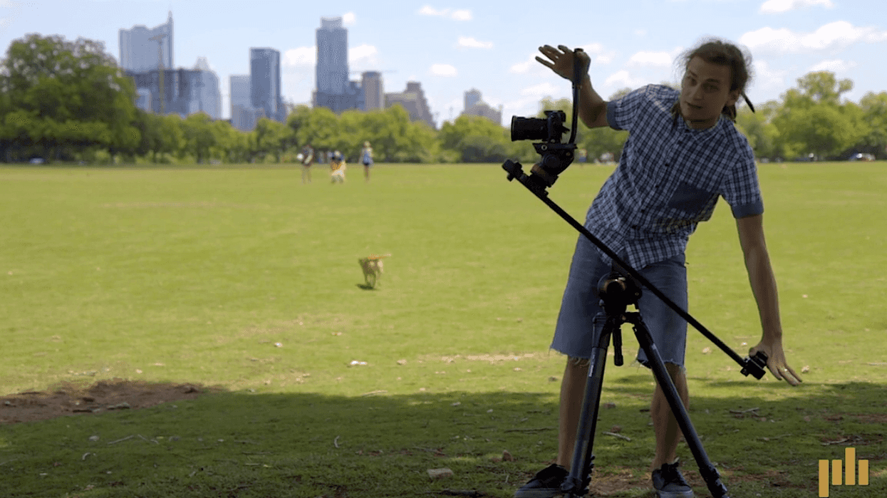 Using a Slider to Mimic Jib Shots