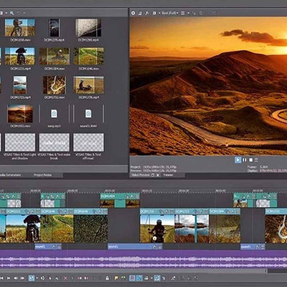 Logiciel Photo-Video- VEGAS Movie Studio 14-(PC en Téléchargement) à Logiciel Photo-Video- VEGAS Movie Studio 14-(PC en Téléchargement) à
