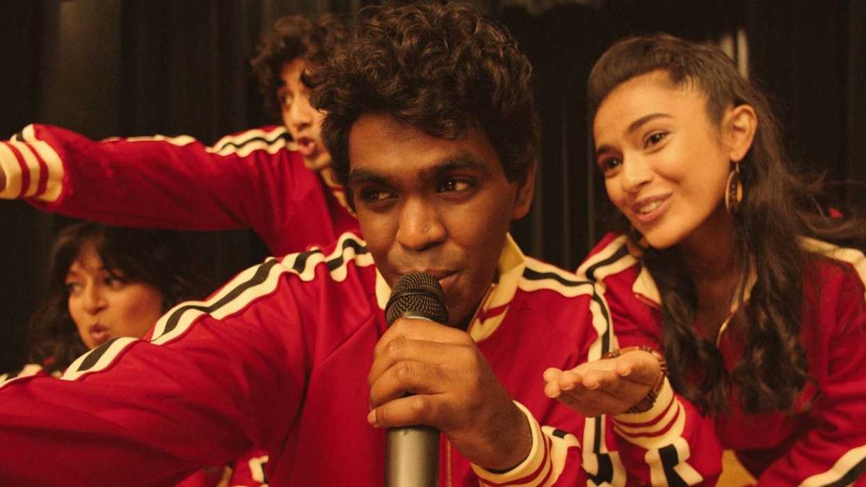 Venk Potula as Vinny in the film Four Samosas