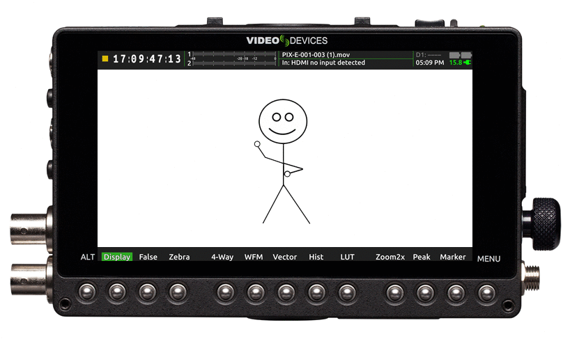 Video Devices PIX Orientation