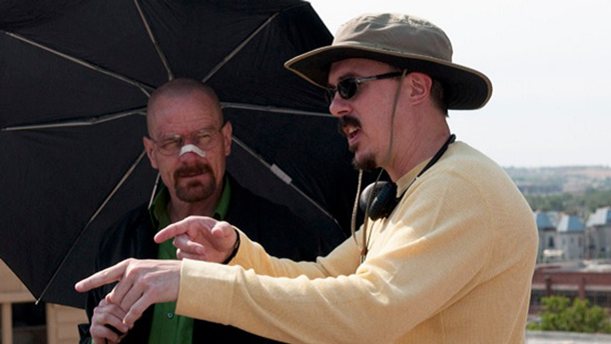 Vince-gilligan-and-bryan-cranston-on-the-set-of-breaking-bad