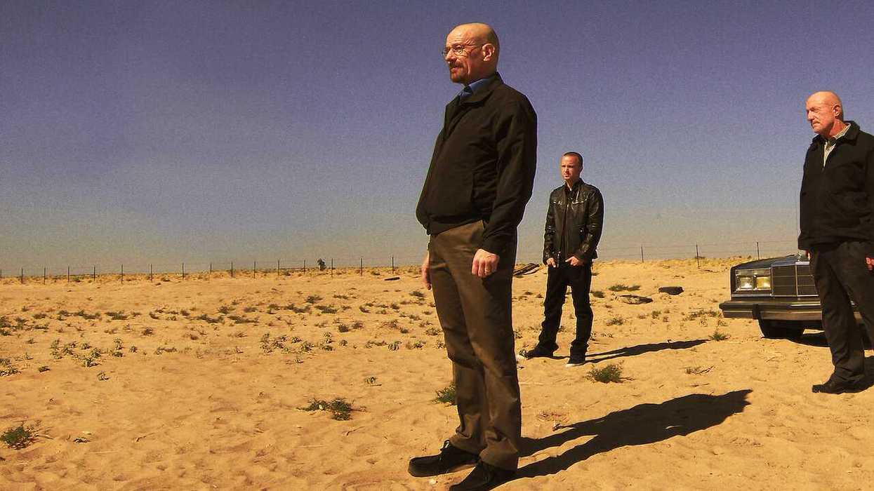 Walter White's meet up with Declan leading to the iconic “Say my name” scene in the 7th episode of season 5 of Breaking Bad.