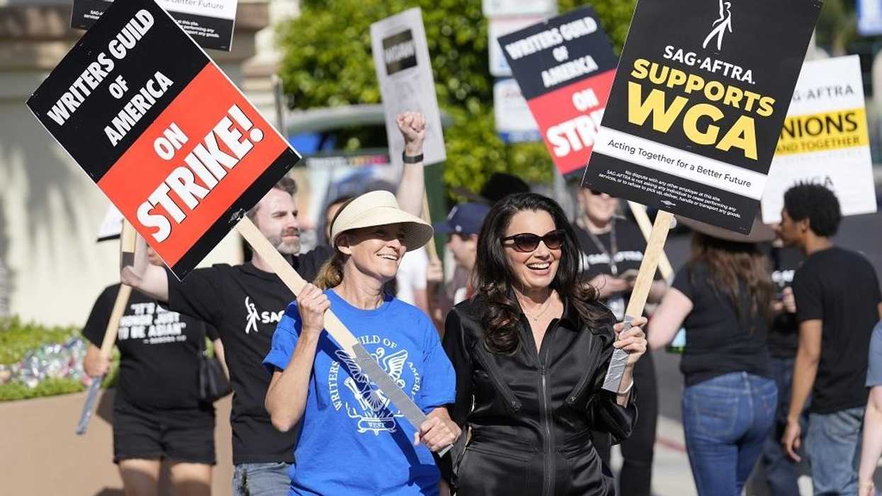 WGA and SAG-AFTRA on strike in 2023.