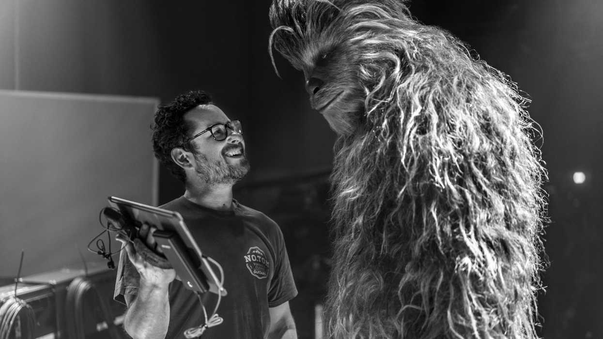 What is it like to be on the set of a star wars movie