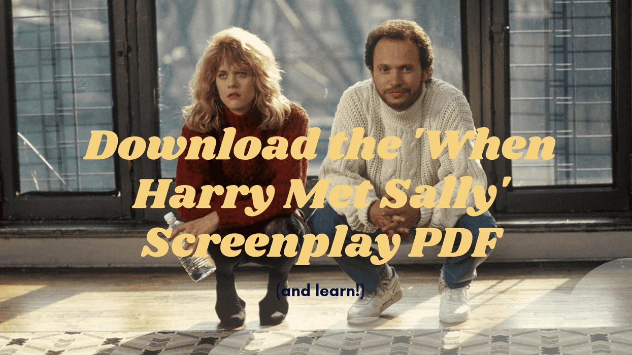 When Harry Met Sally Screenplay