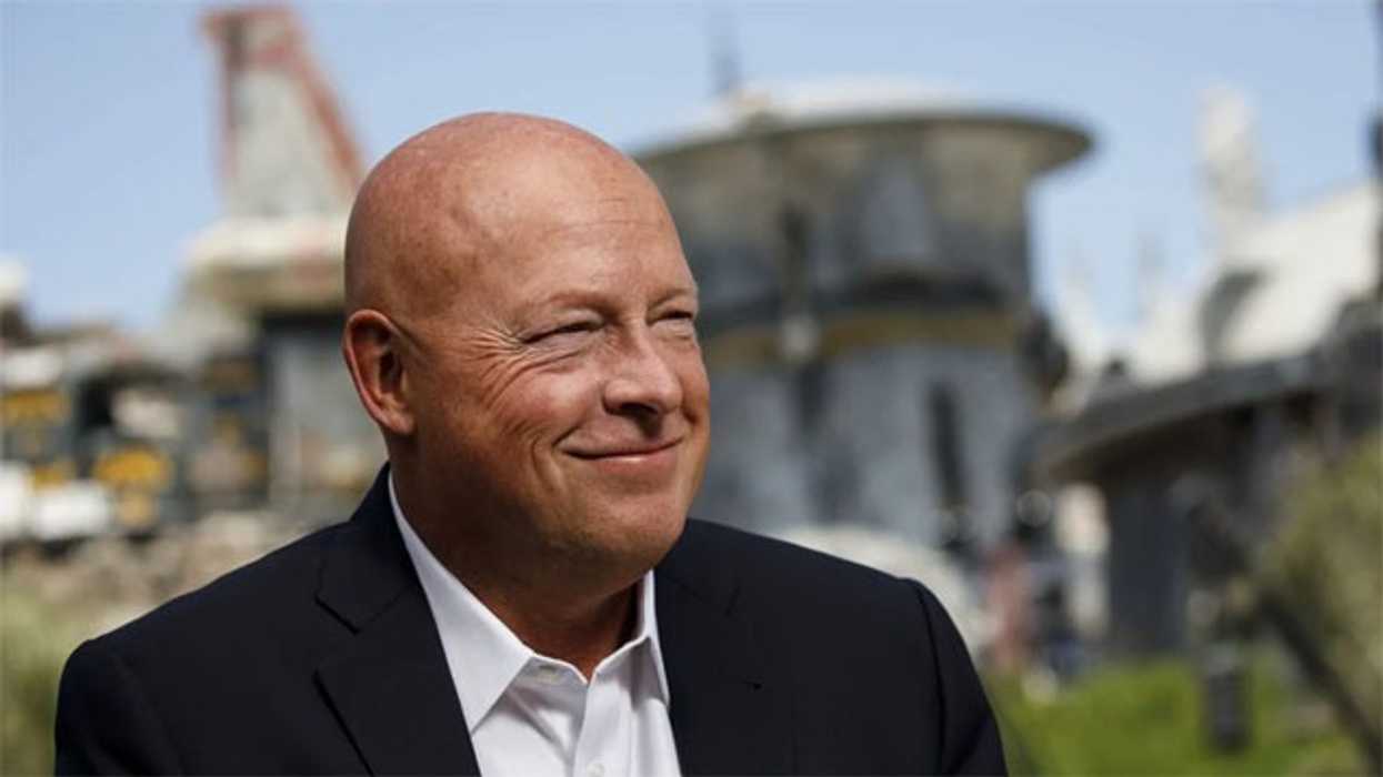 Why did Bob Chapek resign as Disney's CEO?