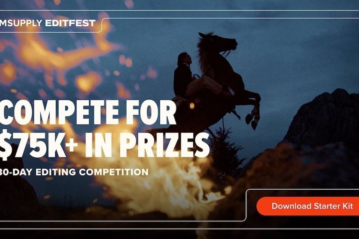 Win $75K in Cash and Prizes in the Filmsupply Editfest Editing Competition