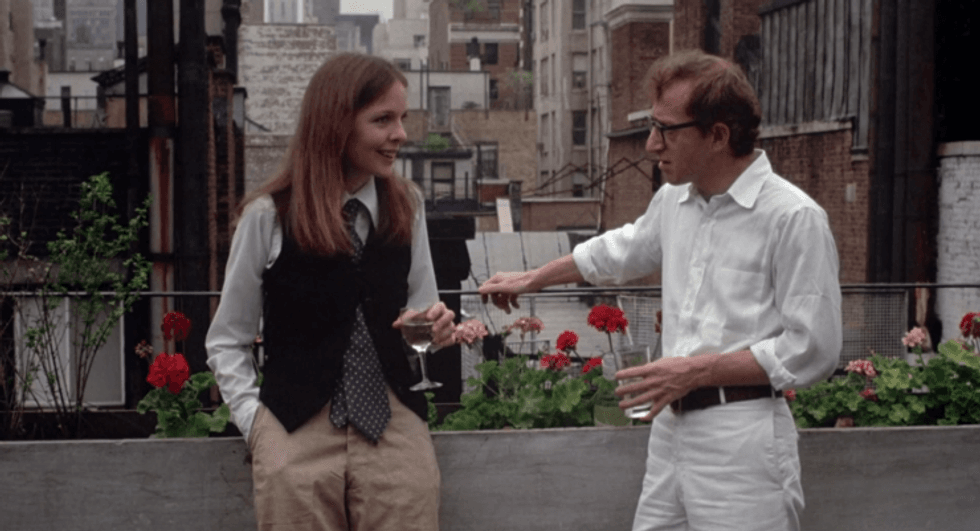 Woody Allen and Diane Keaton in 'Annie Hall'