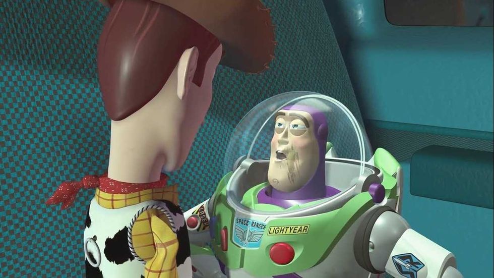 Woody and Buzz in \u2018Toy Story\u2019