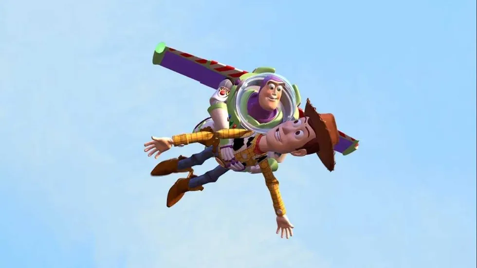 Woody and Buzz in \u2018Toy Story\u2019