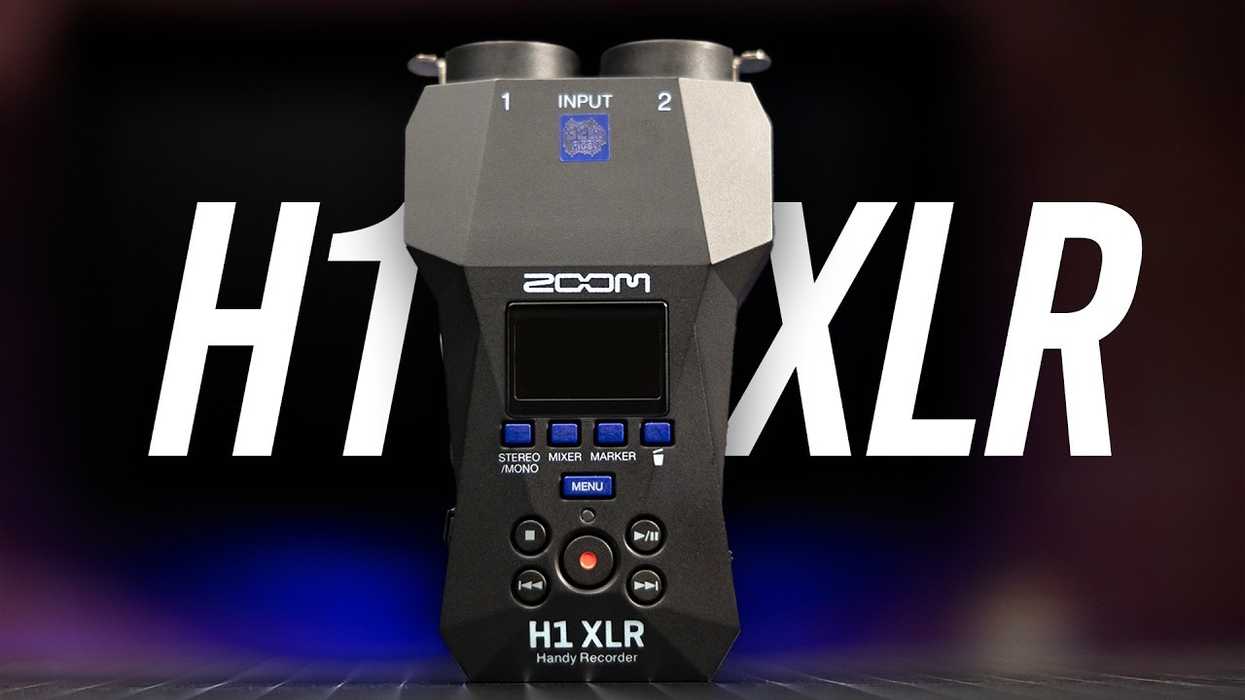 Zoom H1 XLR