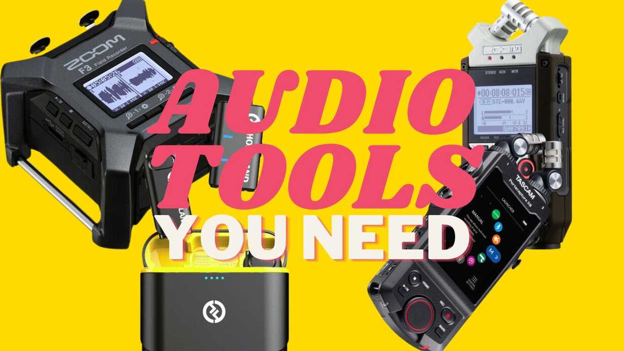Zoom, Tascam, and Hollyland mics