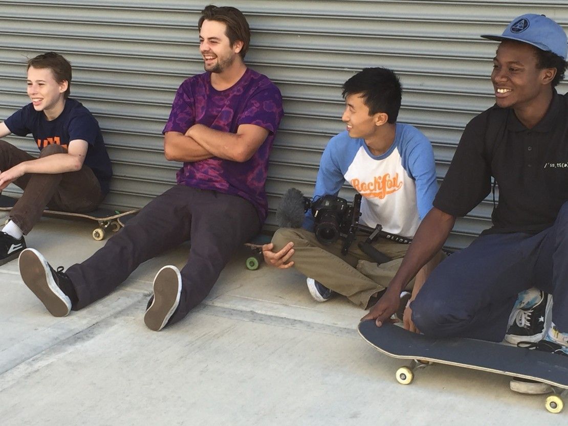 Behind the scenes of MINDING THE GAP.