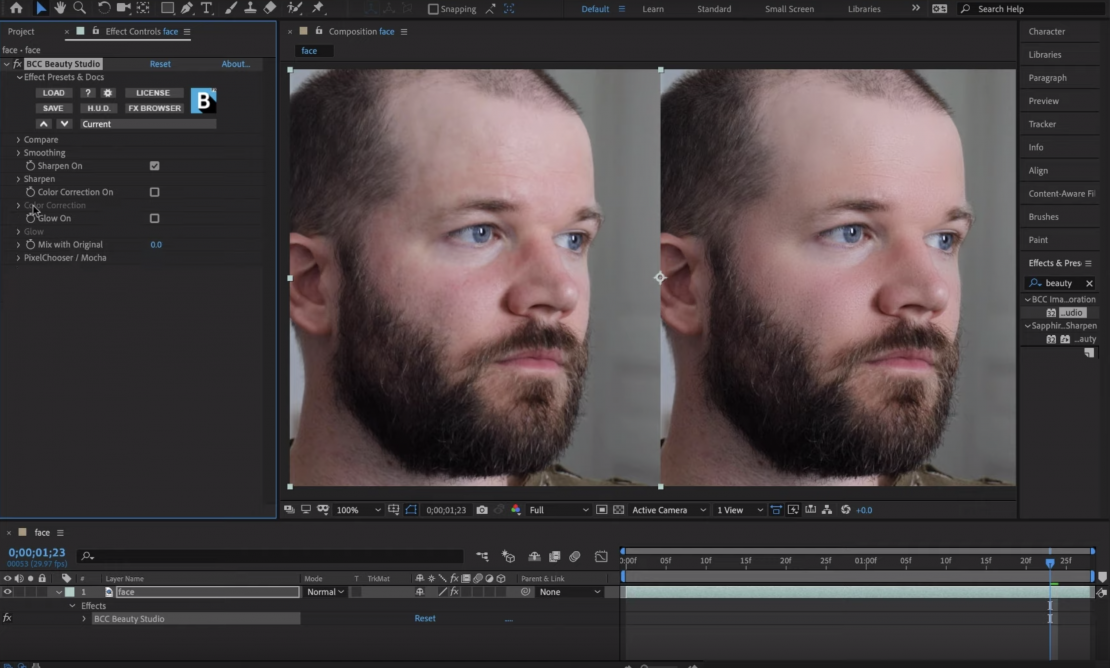 How to Retouch Skin and Apply Digital Makeup to Video