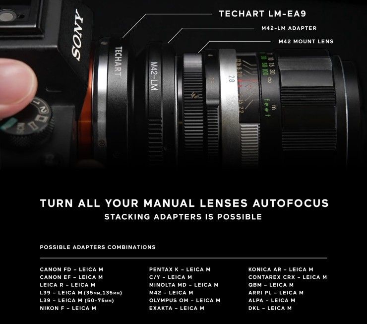 Techart-Leica M to Sony E