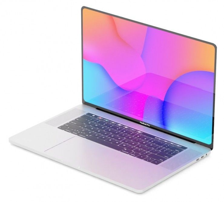 Mockup o the 16" MacBook Pro