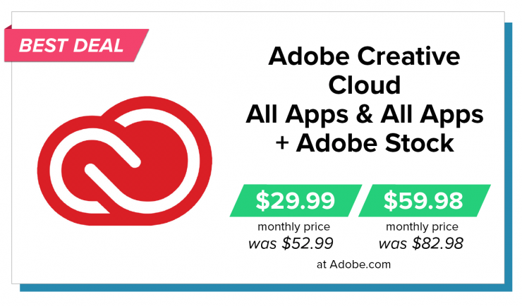 Adobe Creative Cloud 40% Off