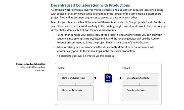 Adobe Best Practices Guide Decentralized Collaboration with Productions