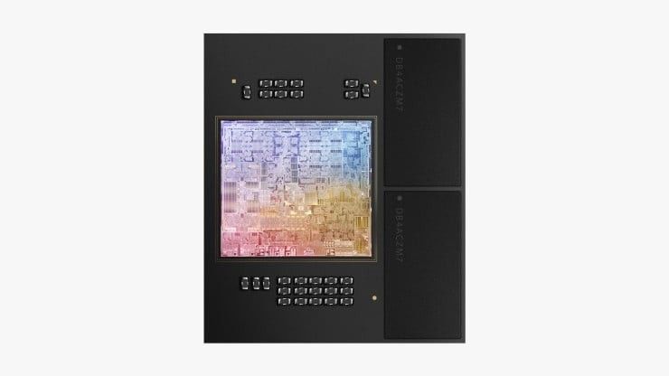 Apple M2 SOC with unified memory