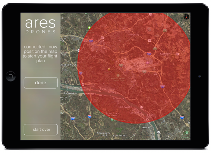 Ares Drone App Safety Features