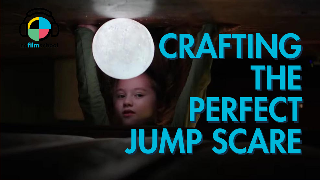 A little girl with a moon lamp looking under her bed in 'Boogeyman'