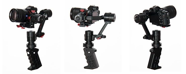 CAME-TV's Single 3-Axis Gimbal for One Hand Operation