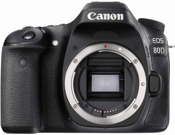 Canon 80D Front No Lens