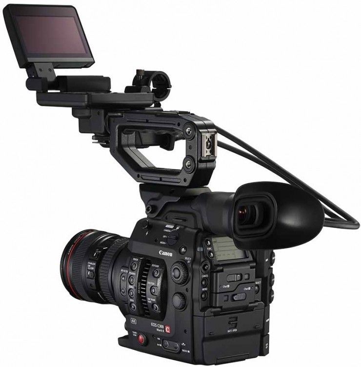 Canon C300 Mark II with LCD Back