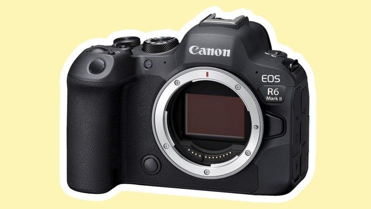 Canon EOS R5 Mk II front view