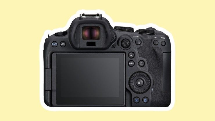 Canon EOS R5 Mk II rear view
