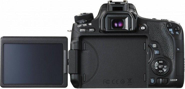 Canon T6s Back LCD Out