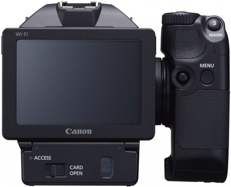 Canon XC10 4K Fixed Lens Camera Back
