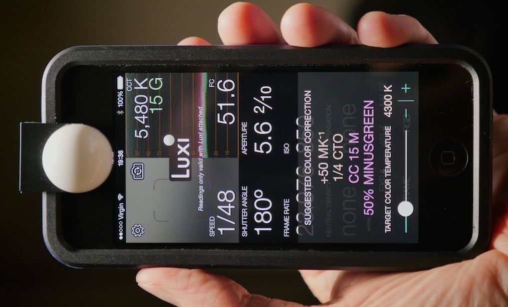Your iPhone Is Now a Professional Light & Color Meter