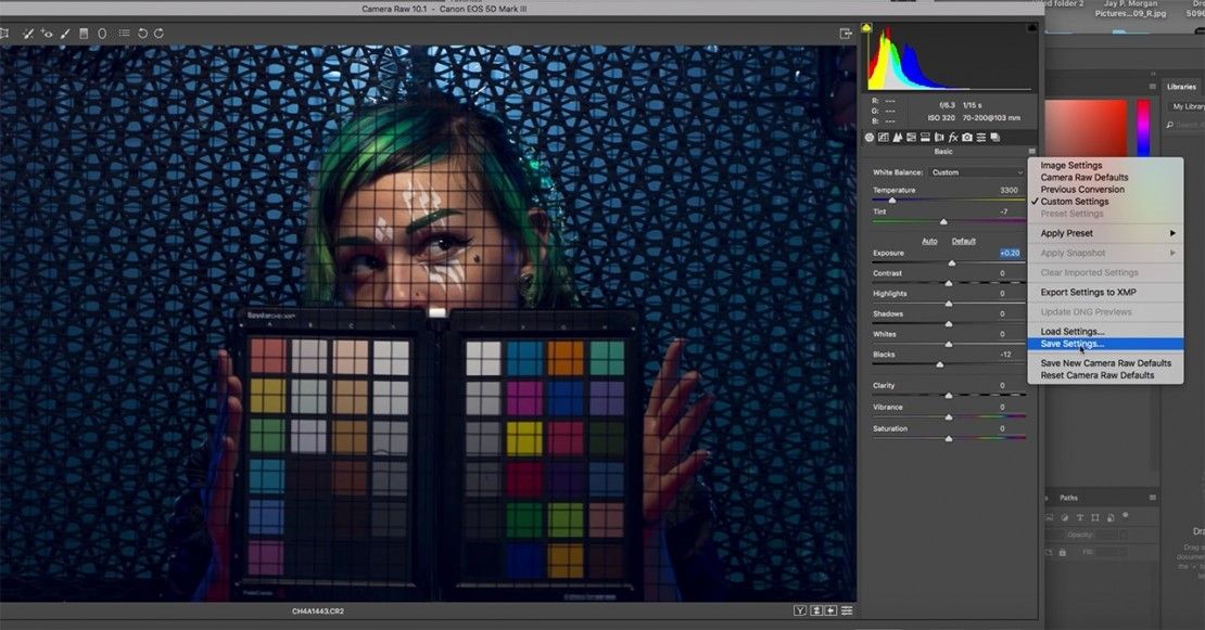 How to Correct White Balance with a Color Chart