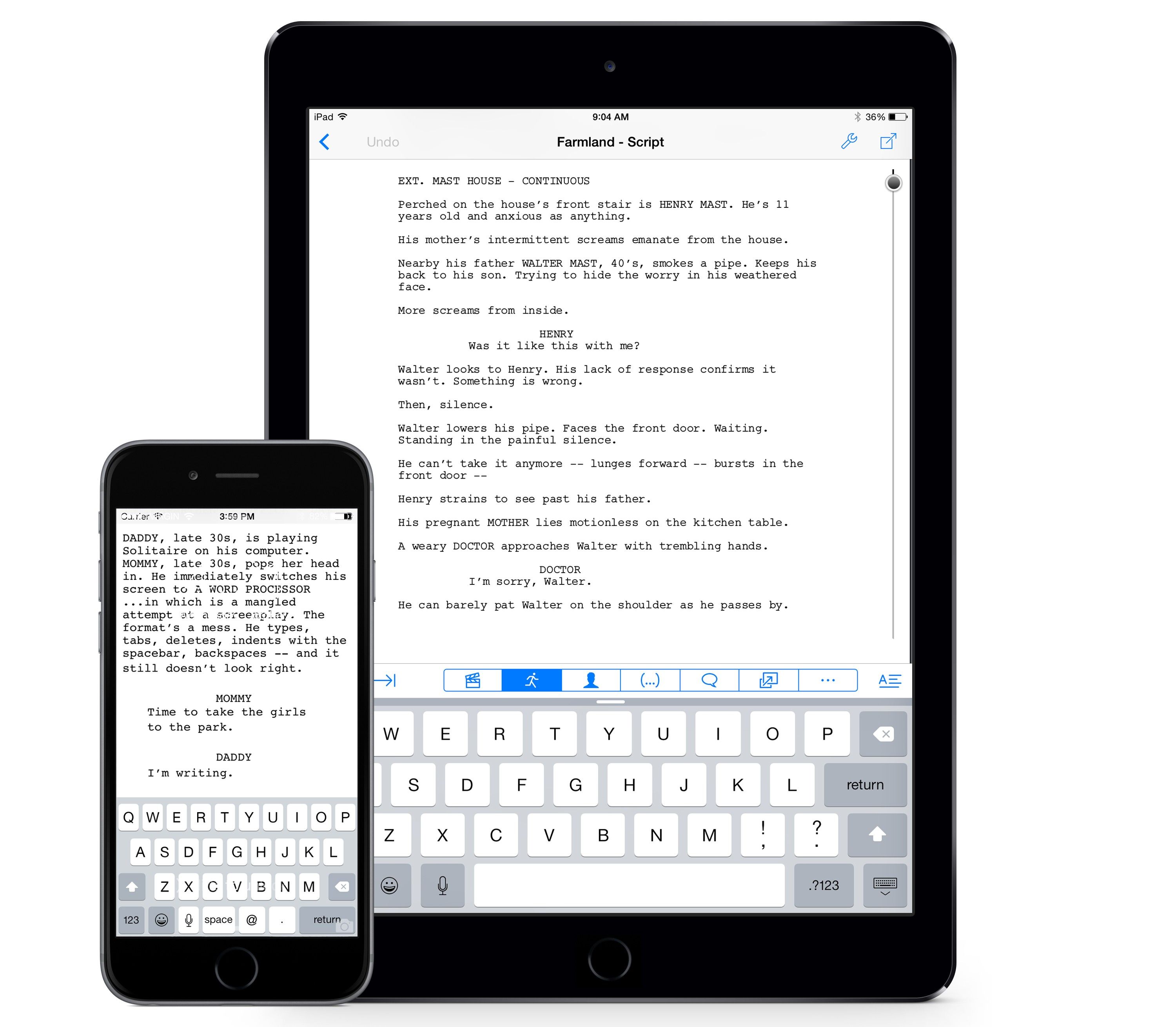 ia writer for iphone