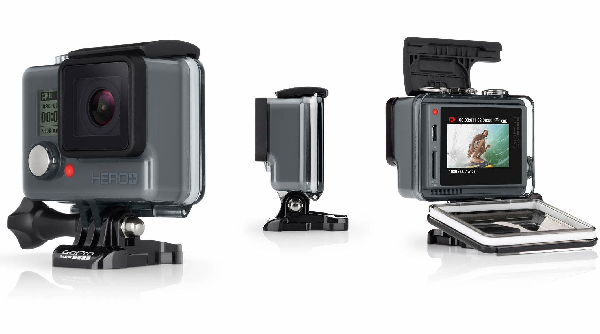 GoPro Adds a Touchscreen to Its Newest Budget Action Camera, the HERO+ LCD