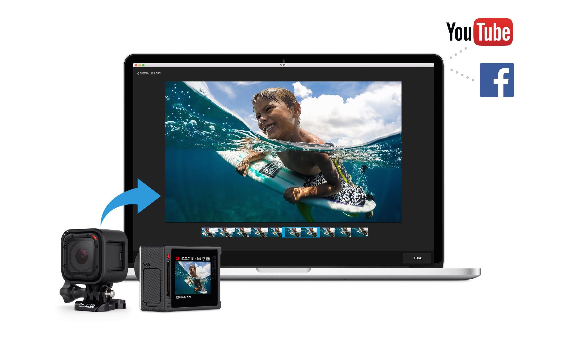 Gopro App For Desktop Lets You Quickly Edit Upload Your Action Camera Videos