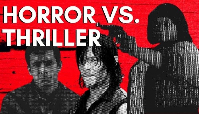 Horror vs. Thriller heading