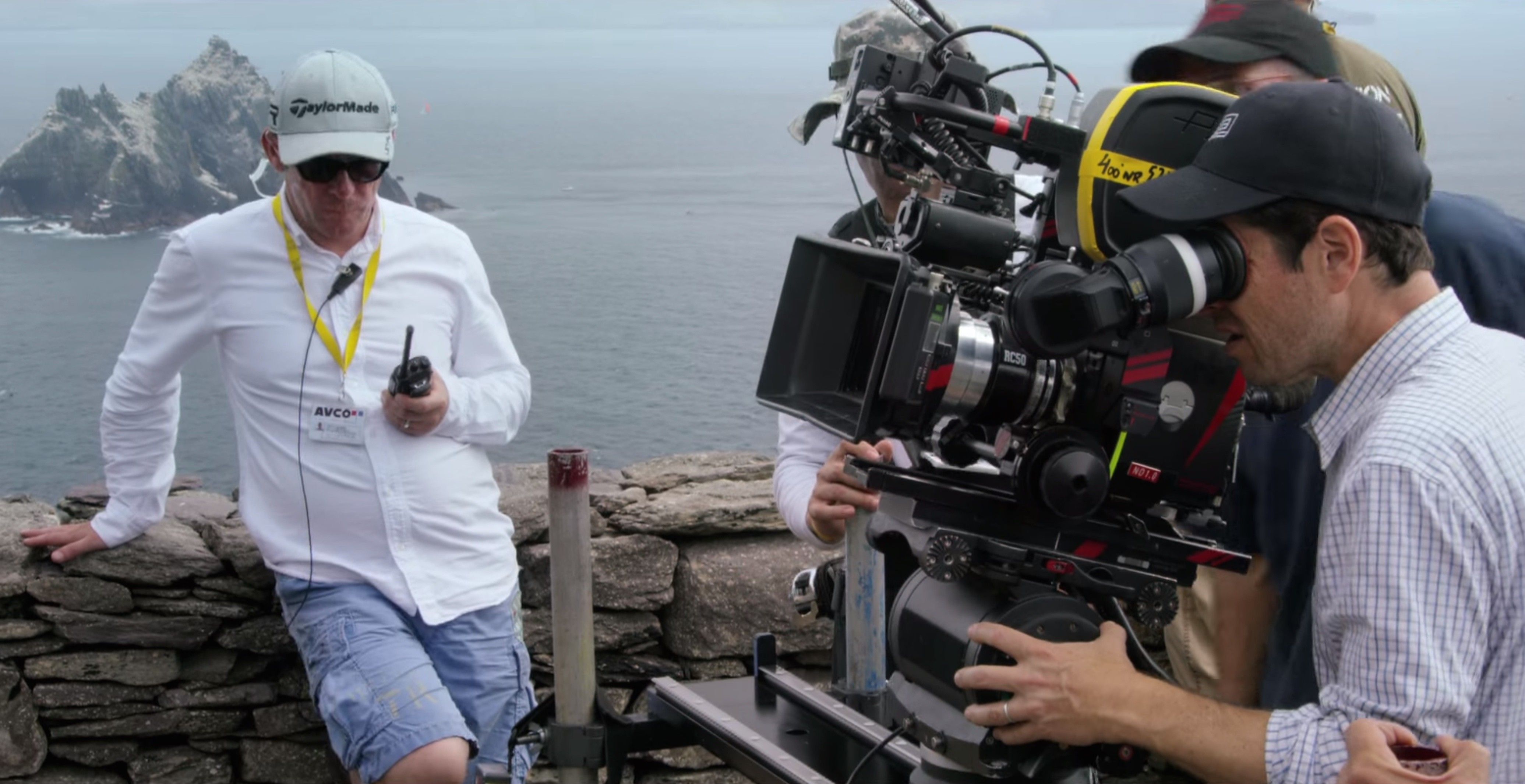 JJ Abrams Looking into Camera Skellig Island