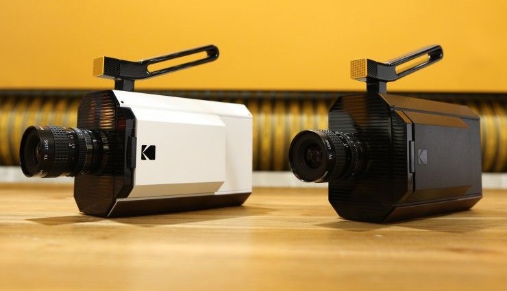 Kodak Super 8mm Camera Black and White Hero