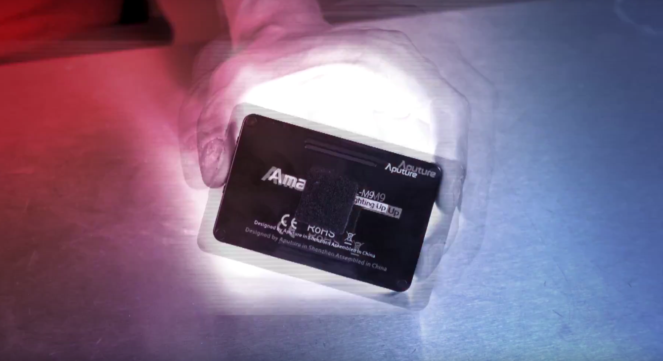 The Swiss Army Light: Introducing Aputure's New Credit Card Size LED