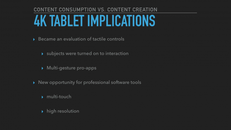 Michael Cioni Light Iron HPA Tech Retreat Talk 2016 4K Tablet Implications