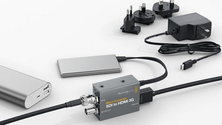 Easily Convert HDMI Video to SDI with Blackmagic's New Micro Converters