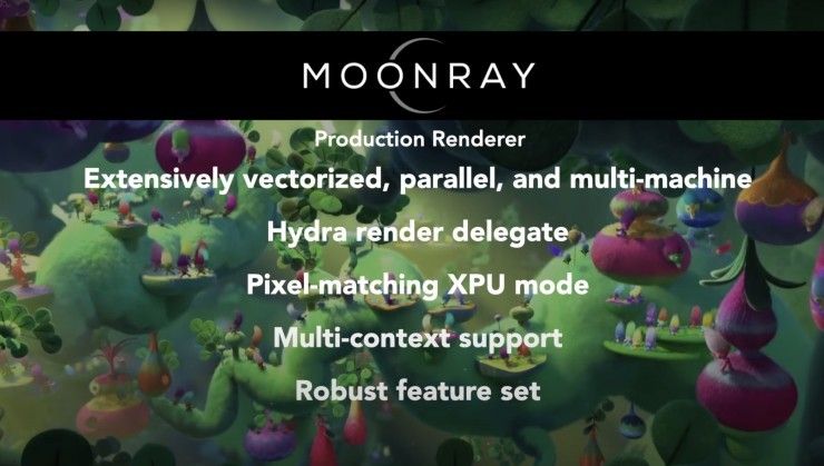 MoonRay Features