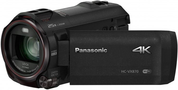 Panasonic VX870 4K HDR