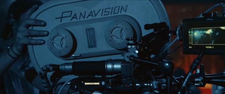 Panavision Camera on set of Bond 25
